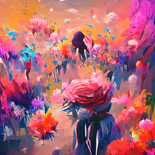 Flowery Generative Artwork