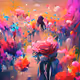 Flowery Generative Artwork