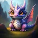 Fluffy Dragon in Wonderland