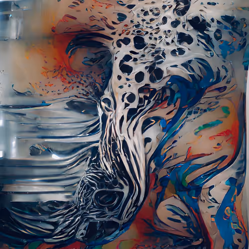 Fluid Art by Paint