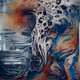 Fluid Art by Paint