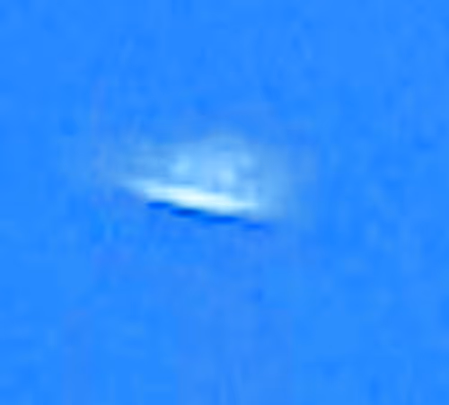 Flying saucer delivering drones