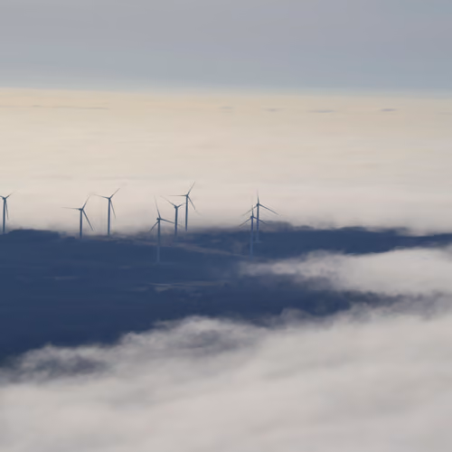 Foggy Windfarm NFT