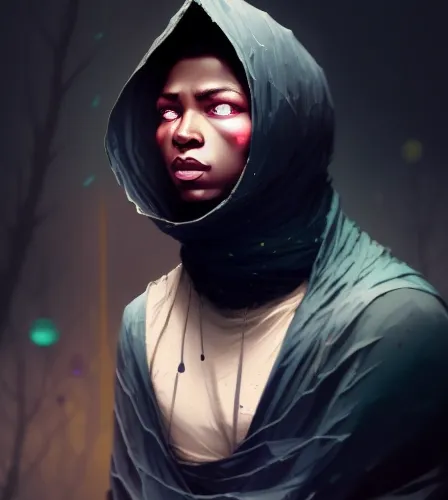 Fog of light and shadow