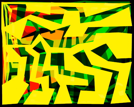Follow the Pink: Digital Painting Project by NYC Artist Alan Lupiani