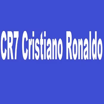 football player Cristiano Ronaldo CR7