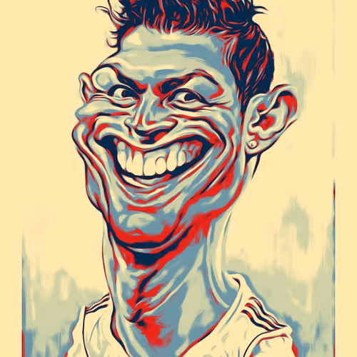 Football Stars Caricatures
