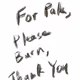For Pak To Burn