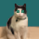 Forty Two Pixel Cats