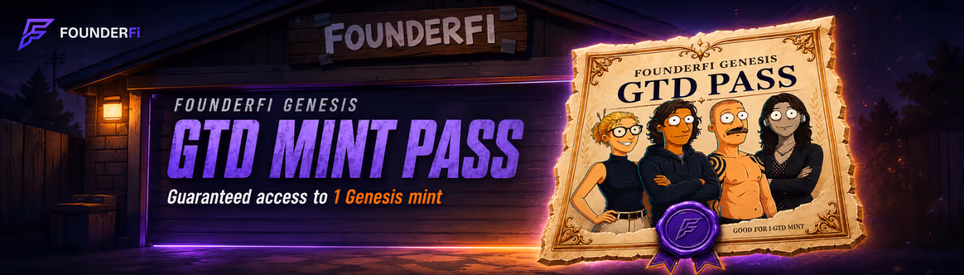FounderFi Genesis GTD Pass