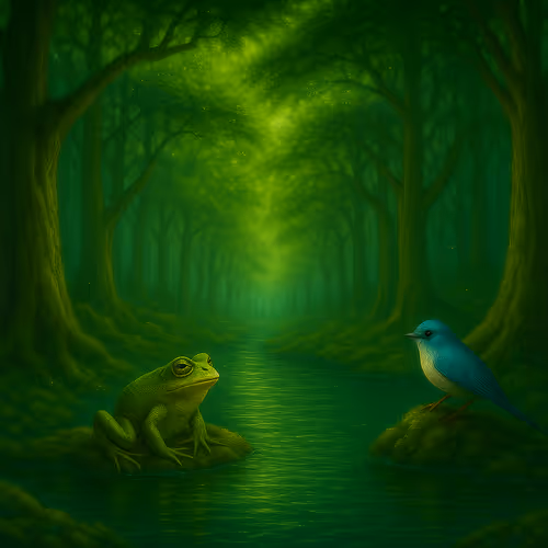Frog and Bird