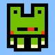 cute pixel art frog2 - old - old