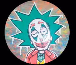 Various Digital Photos made by hand painting using mixed media