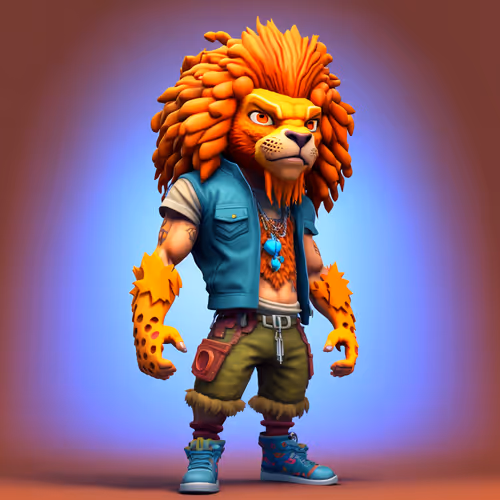 Funky Lion Collectibles V2