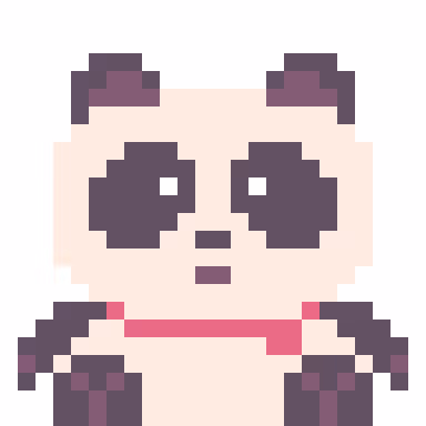 scarf pandas all 12 - old