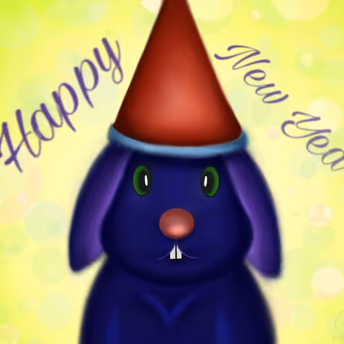Funny XMas Bunny