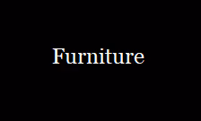 Furniture (for Adventurers) - old