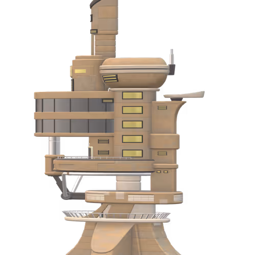 Futuristic Stuctures 3D