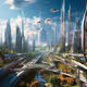Futuristic City Images