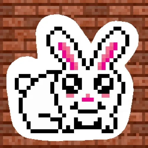Fuzzy Bunny Sticker Album