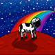 Galactic cow