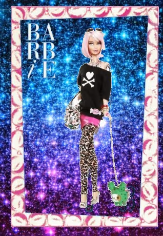 Galactic Trading Cards Series 5 ( Barbie ) - old