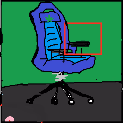 Gaming chair of the web 0.1