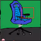 Gaming chair of the web 0.1