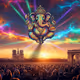 Ganesh dances over Paris