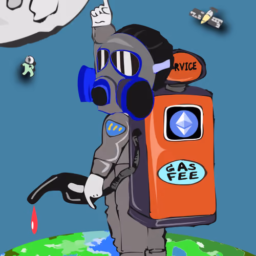 Gas fee to the Moon. - old