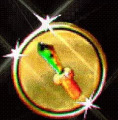 Gemstone Dagger Token