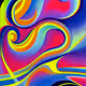 Geometric Abstract Color Art