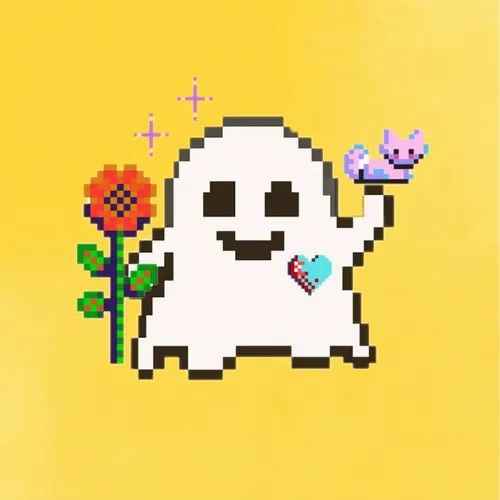 Media for Ghost with Cat #4 item