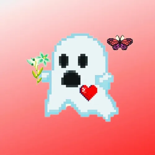 Media for Ghost with Flower #1 item