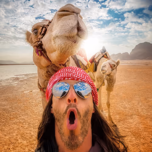 Ghostface visits Jordan - My Best Selfie Ever