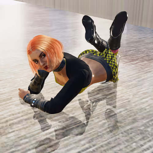 GIF of avatar girls