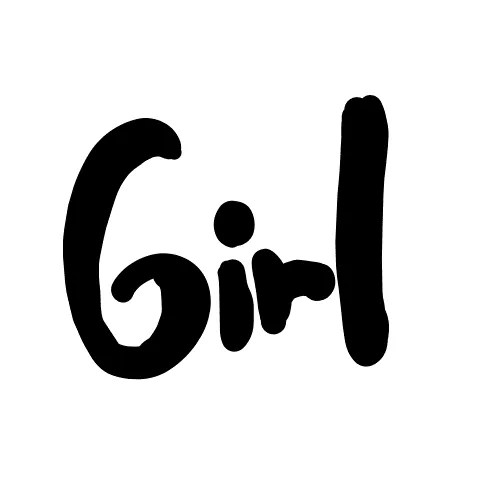 girl lay with her hair