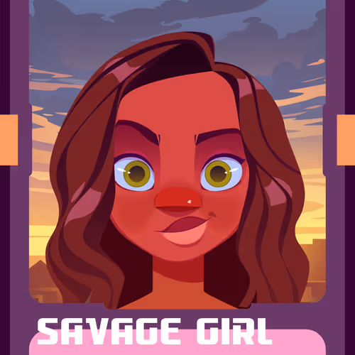 Girls in the city - NFT trading cards - collectibles