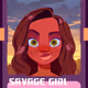Girls in the city - NFT trading cards - collectibles