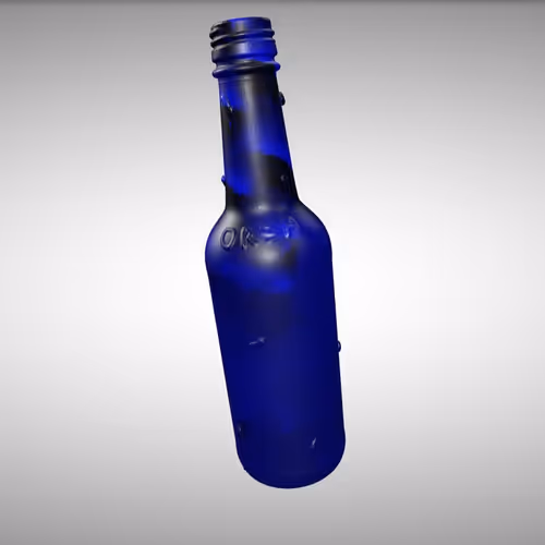 Glass Bottle Model
