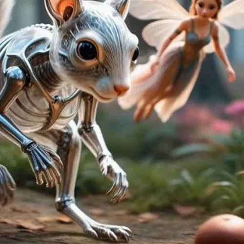 Glass Robo Squirrel #2