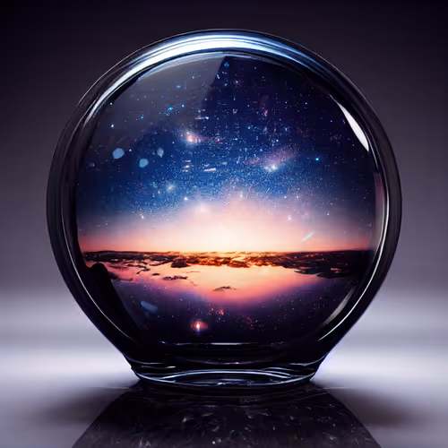 Universe in Glass