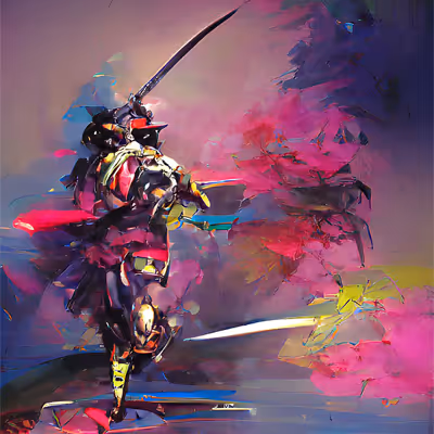 Glitching Samurai