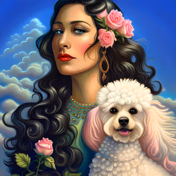 Glorious Dog Mom