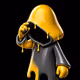 Glossy Black & Yellow