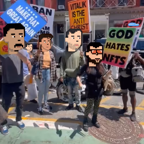 GOD Hates NFTS meme