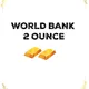 GOLD 2 OUNCE WORLD BANK