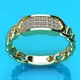 Gold & Diamonds ring #750 - old