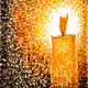 Golden Eternal Flame