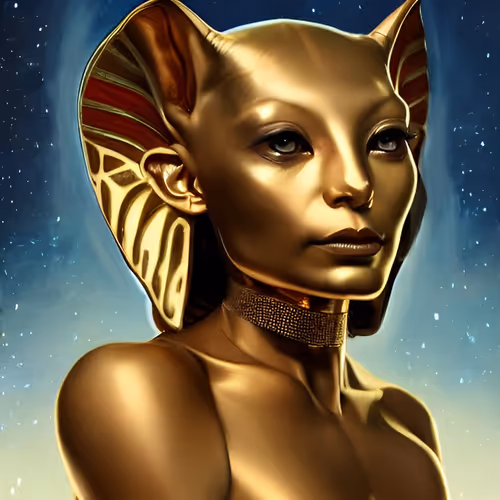 Nefertiti Golden Scion Sphynx